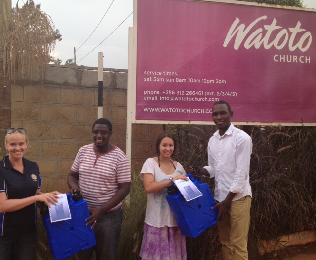 SureAqua Jerry Can Donation Watoto