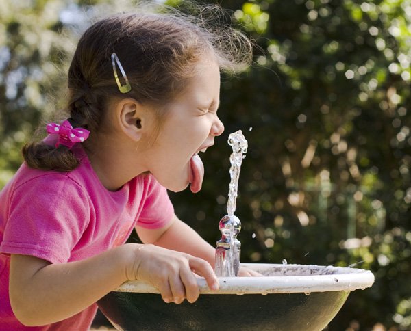 Town water city bubbler