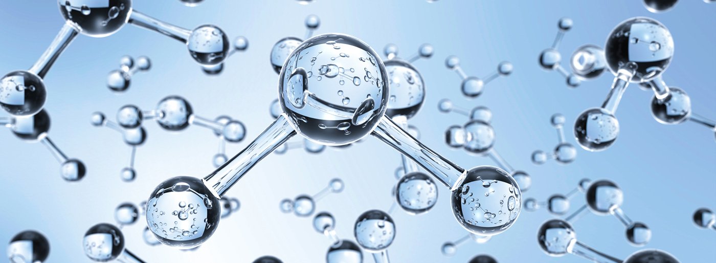 water moleculer atams