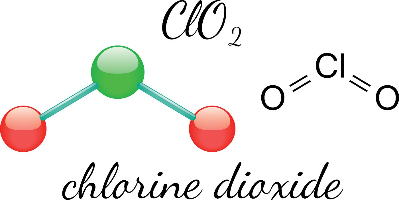Chlorine Dioxide in treating water